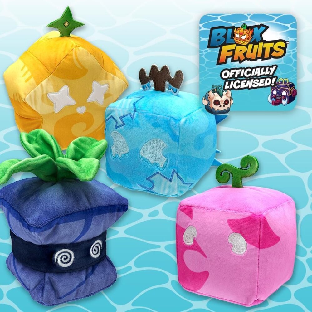 Blox Fruits Mystery Plush Blind Box Collectible Plush Series 1, Large + Mini NEW